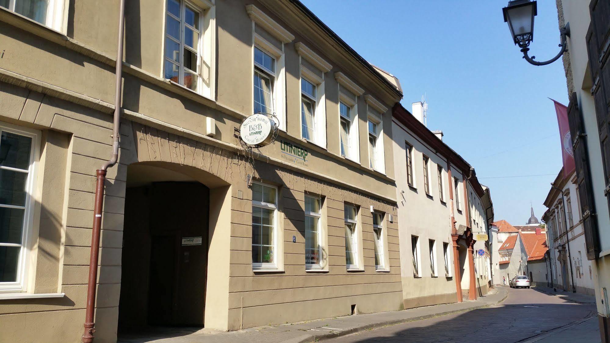 Litinterp Vilnius Panzió Kültér fotó