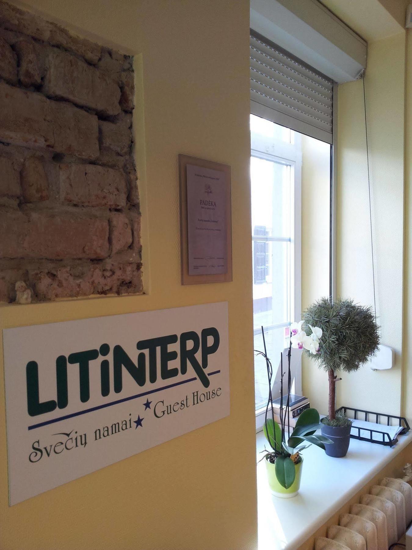 Litinterp Vilnius Panzió Kültér fotó