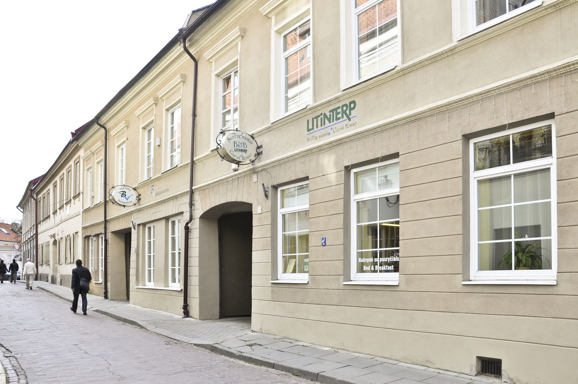 Litinterp Vilnius Panzió Kültér fotó